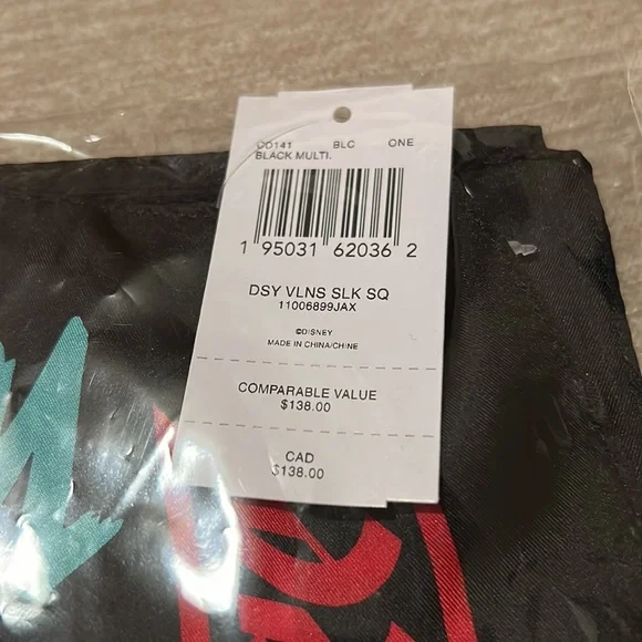 Coach Disney Villains Silk Scarf - Picture 3 of 3